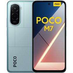 Xiaomi Poco M7, 6+ 128 GB, 6.9 FHD+ 144Hz Pantalla, Snapdragon 685, 50mp AI Dual Camera, 7000 mAh, azul