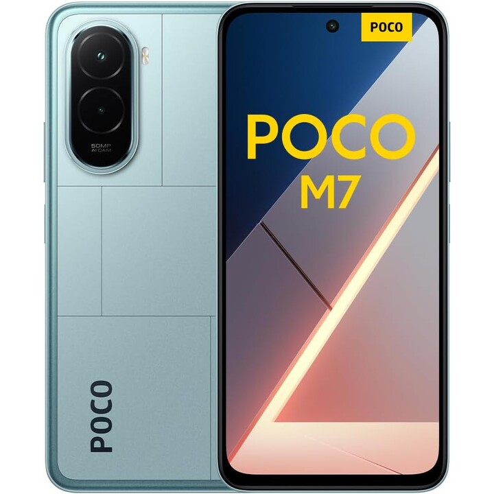 Xiaomi Poco M7, 8+ 256GB, 6.9 FHD+ 144Hz Pantalla, Snapdragon 685, 50mp AI Dual Camera, 7000 mAh, azul