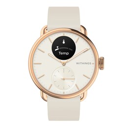 Withings ScanWatch 2, 38 mm Oro rosa blanco