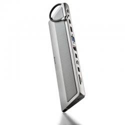 Station d&#39;accueil USB Type-C NGS WonderDock 12 Pro/ 3xUSB/ 2xHDMI/ 1xVGA/ 1xRJ45/ 1xLecteur de carte/ 1xJack 3.5/ 1xUSB Type