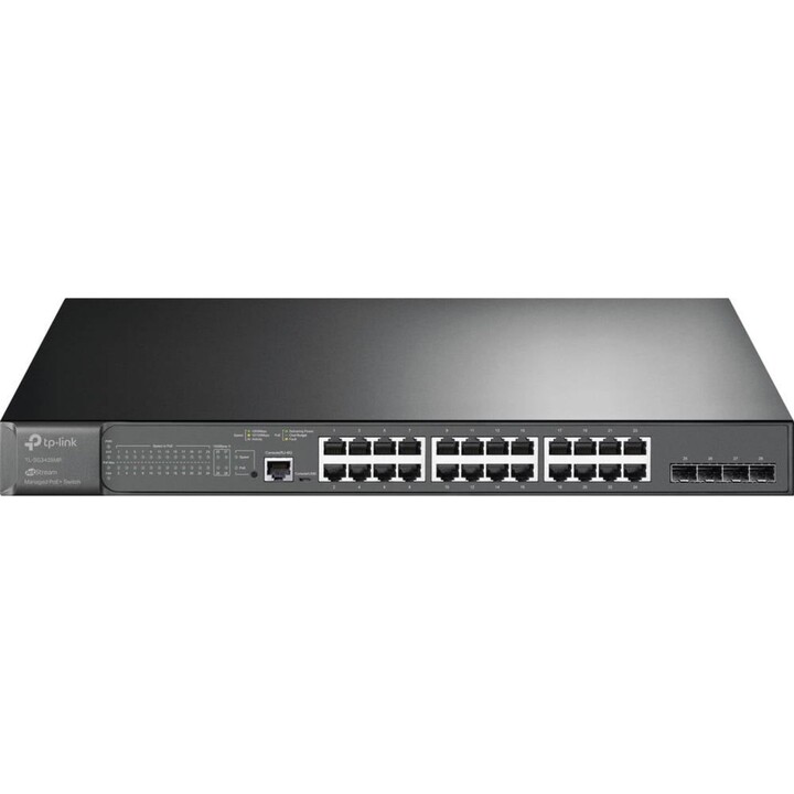 INTERRUTTORE TP-LINK 24 GESTIONE PORTE 10-100-1000 POE