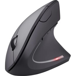 Trust Ratón Óptico Ergonómico Verto 1600dpi, Inalámbrico, 6 Botones
