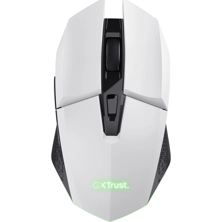 Ratón Gaming Inalámbrico Trust Gaming Gxt 110 Felox Batería Recargable Hasta 4800 Dpi Blanco/Negro