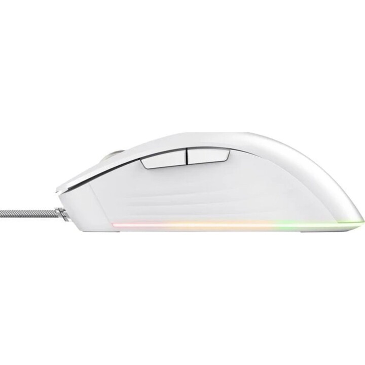 Mouse da gioco Trust Gaming GXT 924 YBAR+/ Fino a 25600 DPI/ Bianco