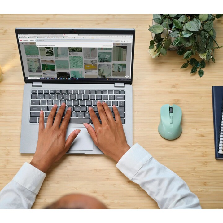 Trust Mydo Silent optical mouse green