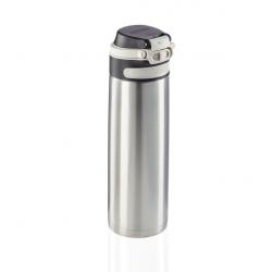 Leifheit 03272 taza de viaje 600 ml Plata Acero inoxidable