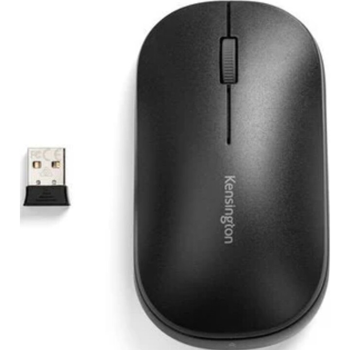 KENSINGTON SureTrack K75298WW wireless mouse Bluetooth and USB Nano black