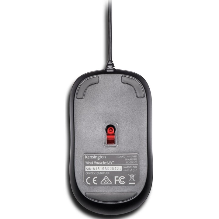 Valumouse Wired Mouse Optical Sensor Color Black Kensington K72110eu