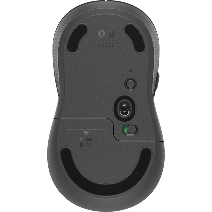 Ratón Inalámbrico Por Bluetooth Logitech Signature M650 L Hasta 2000 Dpi color grafito