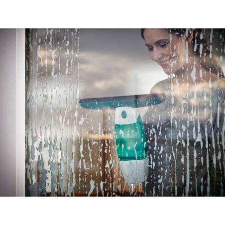 Leifheit 51003 limpiador eléctrico ventana Azul, Blanco