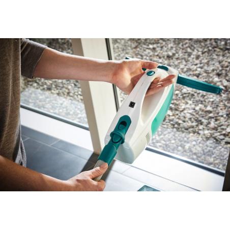 Leifheit 51003 limpiador eléctrico ventana Azul, Blanco
