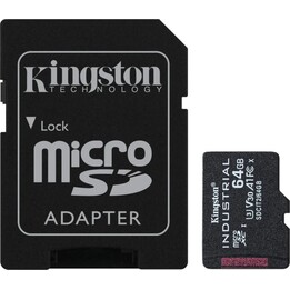 Kingston Technology Industrial 64 Gb Microsdxc Uhs-i Classe 10