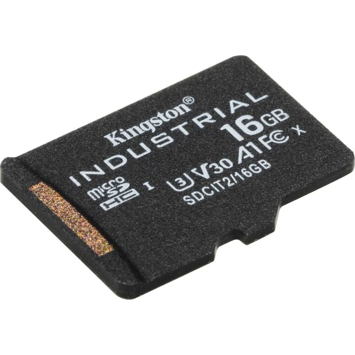 Kingston Technology Scheda microSDHC Industriale 16GB C10 A1 pSLC Confezione Singola senza Adattatore