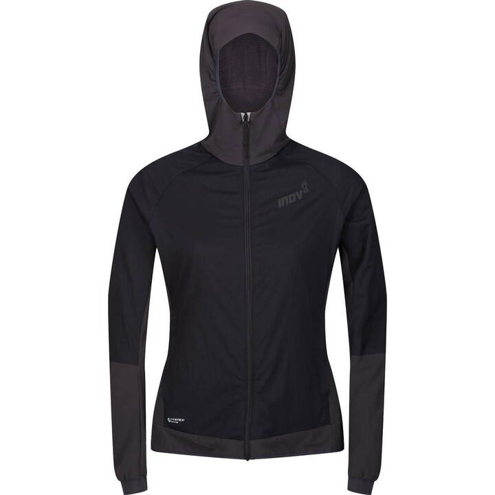 Casaco feminino Inov-8 Performance Hybrid Jacket - preto/grafite