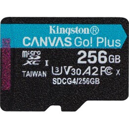 KINGSTON microSDXC Canvas Go Plus 256GB