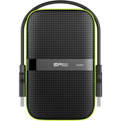 Silicon Power Armor A60 disque dur externe 1000 Go Noir
