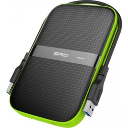 Disco Rigido esterno Silicon Power Armor A60 5000 GB Nero, Verde