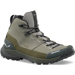 Chaussures Puez Leather Mid PTX-Shadow-Dark Olive-UK 8 (42) Salewa