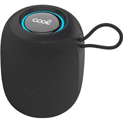 Altavoz Bluetooth Universal Música 6W COOL Cord TWS Negro
