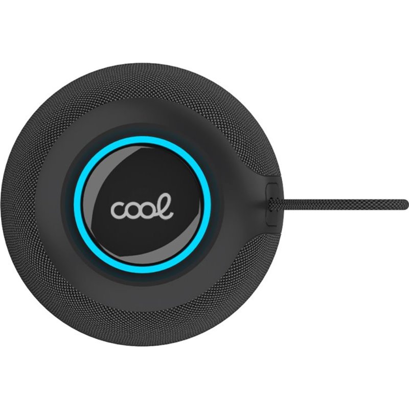 Altavoz Bluetooth Universal Música 6W COOL Cord TWS Negro