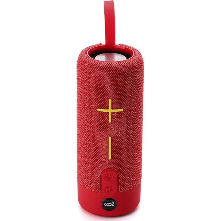 Altavoz Música Universal Bluetooth COOL 10W Bass Rojo