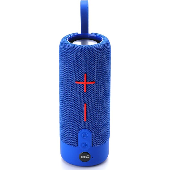 HAUT-PARLEUR DE MUSIQUE BLUETOOTH COOL 10W BASS BLEU