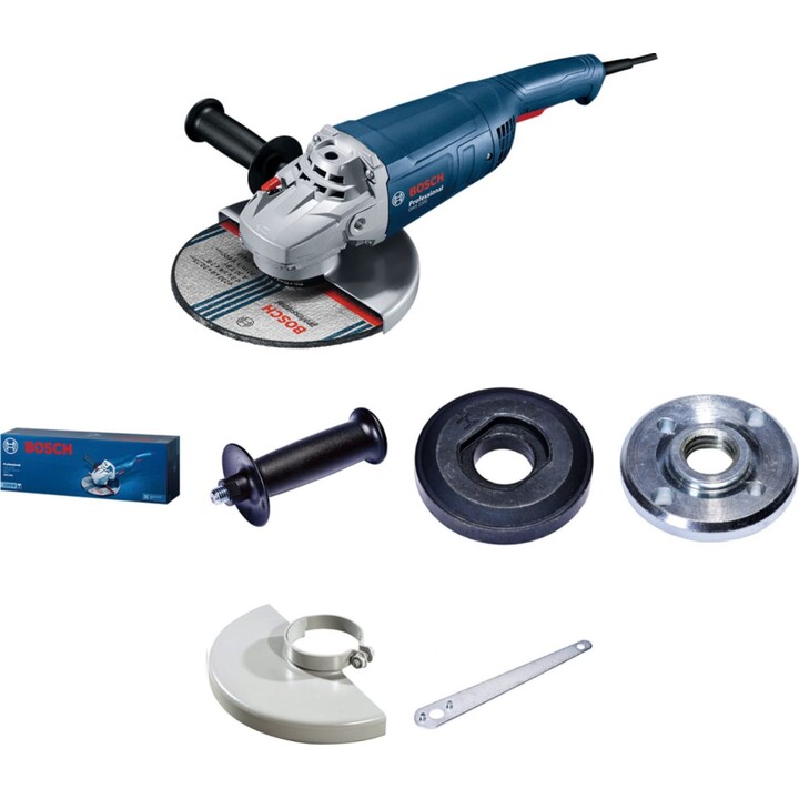 BOSCH. SMERIGLIATRICE ANGOLARE.2200W/GWS2200-230