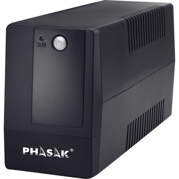 PHASAK PH 9406 SAI interactivo 600 VA 360 W negro