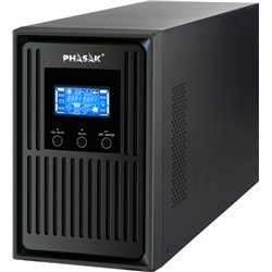 UPS Online Conqueror Pro 1000 VA Online LCD/ 1000VA-900W/ 3 Outputs/ Tower Format