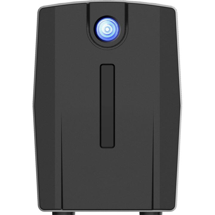 UPS Line Interactive Phasak Ottima 1060 VA Interactive/ 1060 VA-600 W/ 3 Ausgänge/ Tower-Format