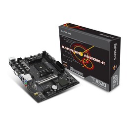 Sapphire A520M-E AMD A520 Socket AM4 micro ATX