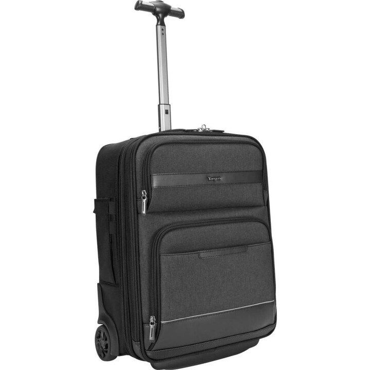 Targus TBR038GL CitySmart 12-15.6" Trolley compatto sotto il sedile - nero/grigio