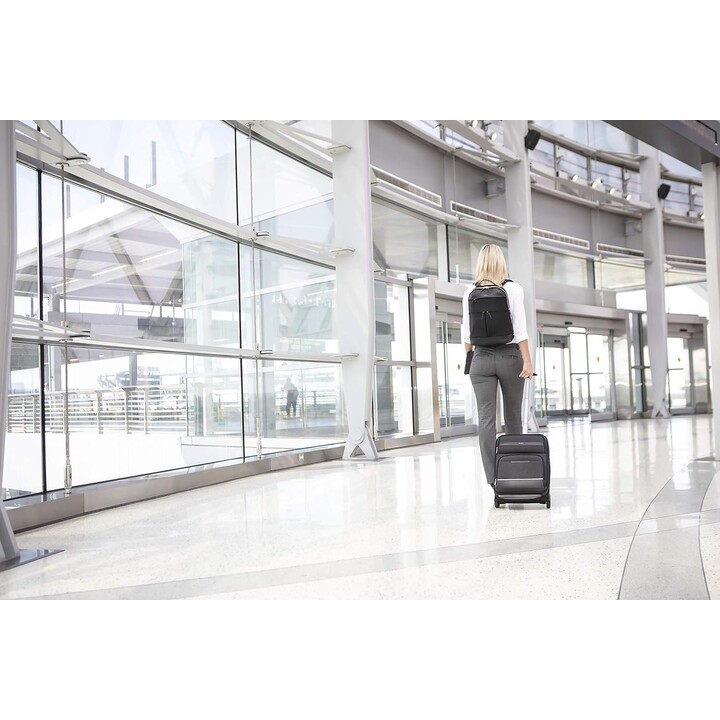 Targus TBR038GL CitySmart 12-15.6" Trolley compatto sotto il sedile - nero/grigio