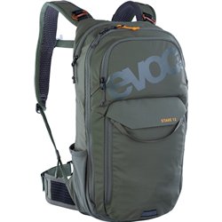 Mochila para bicicleta Evoc Stage 12 - Verde oliva oscuro