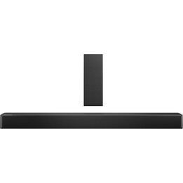 Hisense HS2100 - 2.1 Barra de sonido, 240W, Dolby Digital, DTS Virtual X, Bluetooth 5.3, HDMI ARC/Optical/AUX/USB, 6 modos de so
