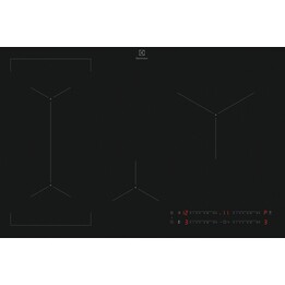 Placa de indução integrada Electrolux EIV83443CT 78 cm com 4 zonas preta