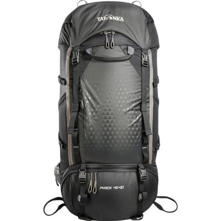 Mochila Tatonka Pyrox 45+10 - Negro/Negro
