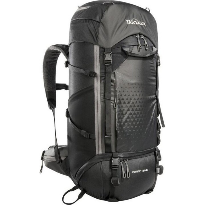 Mochila Tatonka Pyrox 45+10 - preto/preto