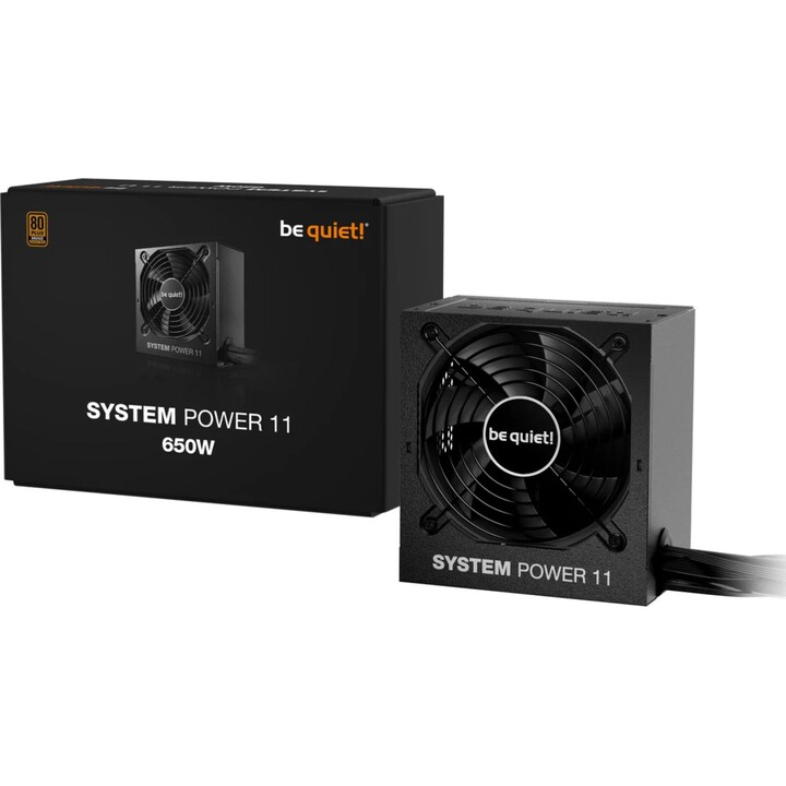 be quiet! System Power 11 650W fonte de alimentação ATX 3.1 preta