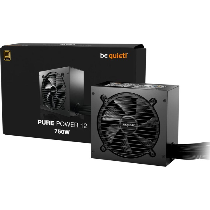 be quiet! Pure Power 12 Fuente de alimentación 750W Negro