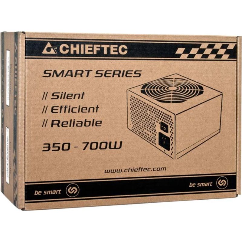 Chieftec GPS-400A8 power supply unit 400 W 20 + 4 pin ATX ATX Black