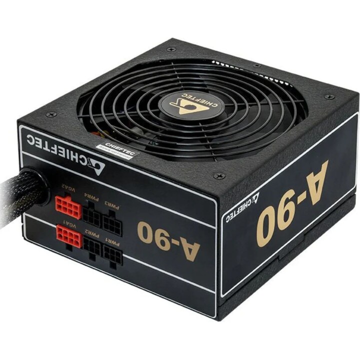 Fonte de alimentação Chieftec GDP-750C 750 W 20 + 4 pinos ATX PS / 2 Preto
