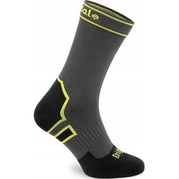 Bridgedale Stormsock Lt Boot Wasserdichte Socken - Grau/Limette