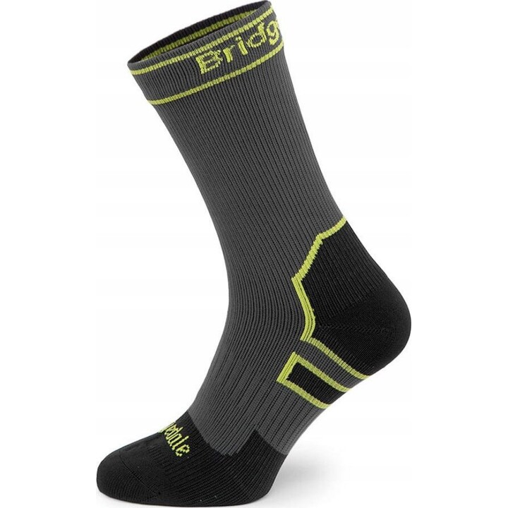 Calcetines impermeables Bridgedale Stormsock Lt Boot - Gris/Lima