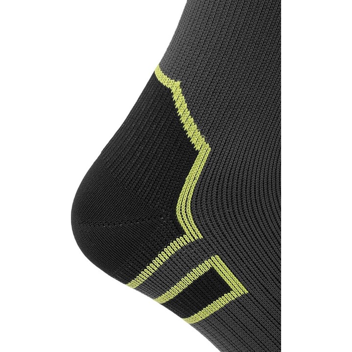 Chaussettes imperméables Bridgedale Stormsock Lt Boot - Gris/Vert citron