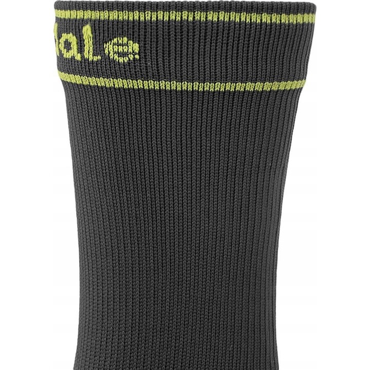Chaussettes imperméables Bridgedale Stormsock Lt Boot - Gris/Vert citron