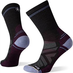 Calcetines de senderismo Smartwool Hike Light Cushion Crew para mujer - Color carbón Talla: S
