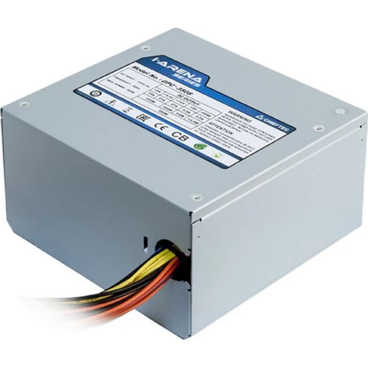 Fuente de alimentación Chieftec ATX serie Iarena - Gpc-700s, ventilador de 12 cm, 700 W