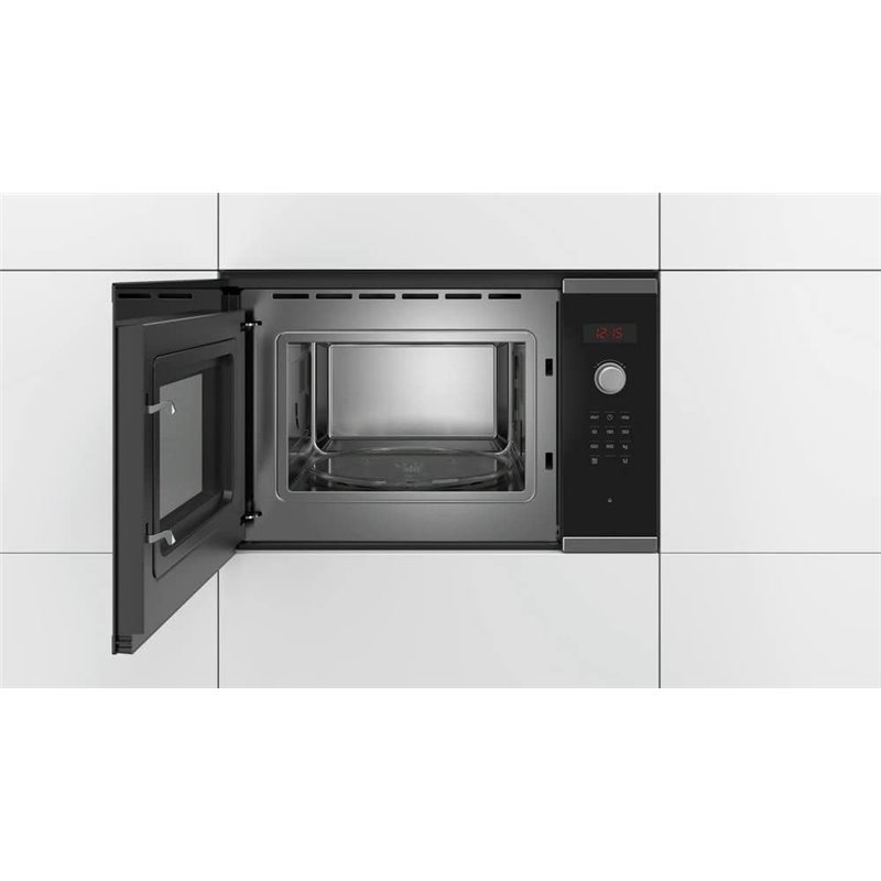 Bosch Microondas de empotrar 25L, 900W 59.4 cm, BFL 553 MS 0
