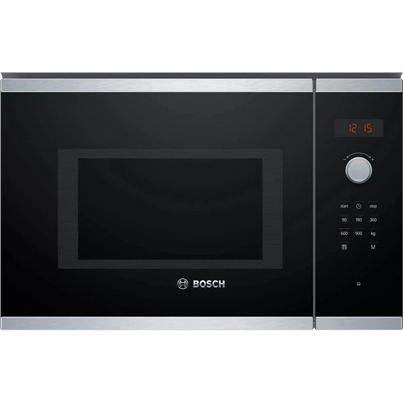 Bosch Series 4 Microwave BFL553MS0 25L 900W com grade preto
